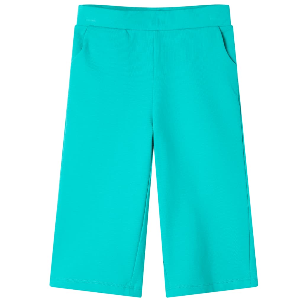 Kids' Pants with Wide Legs Mint 140