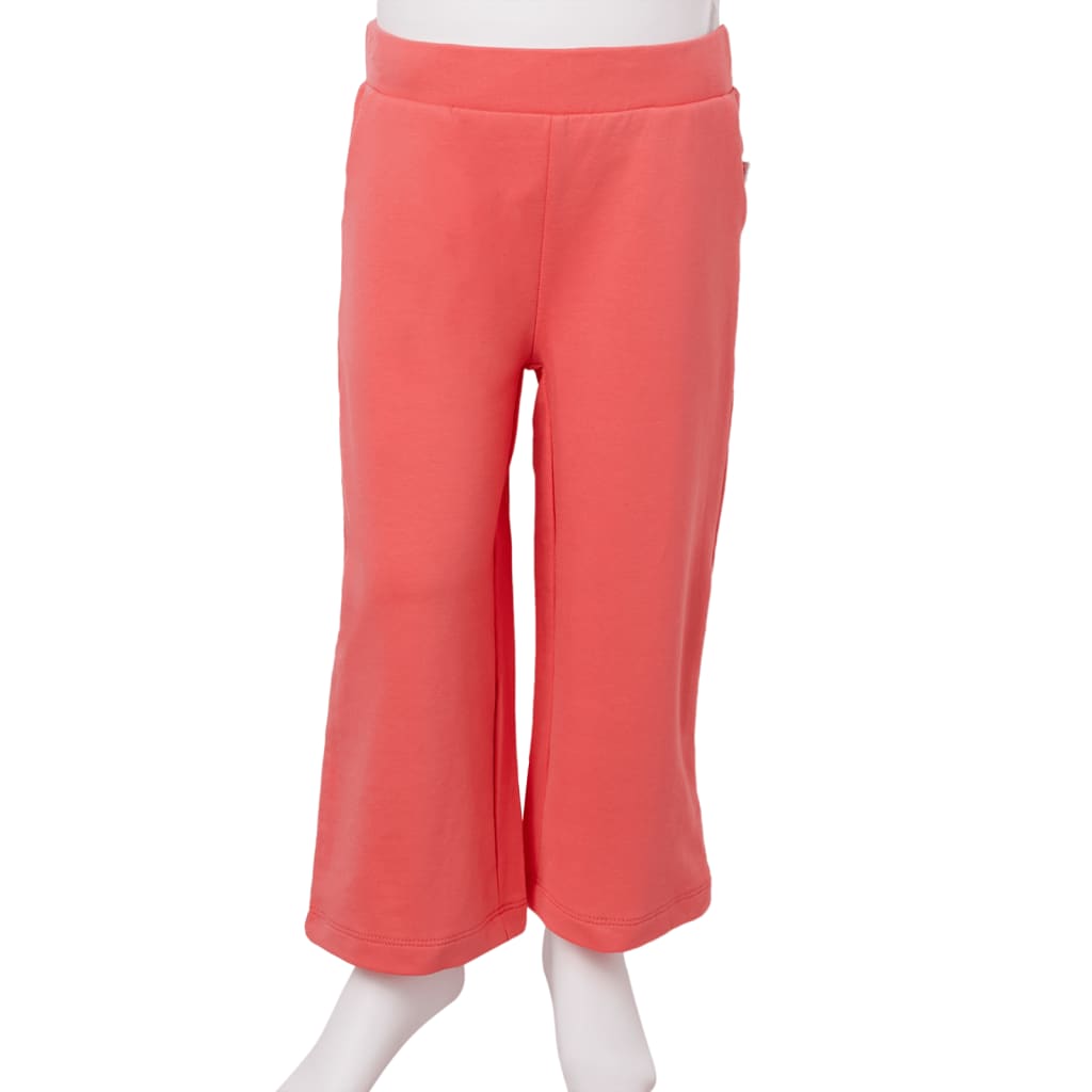 Kids' Pants with Wide Legs Coral 92