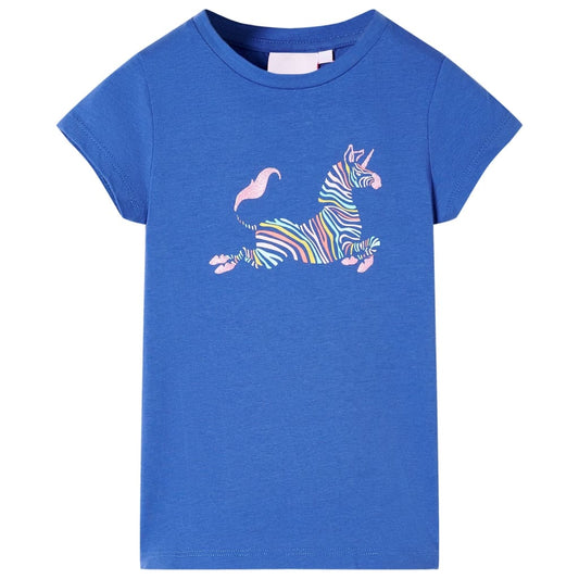 Kids' T-shirt Cobalt Blue 92