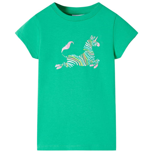 Kids' T-shirt Green 128