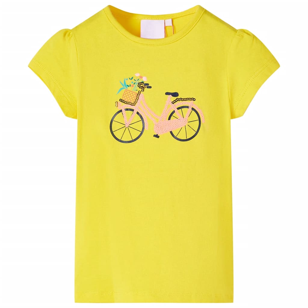 Kids' T-shirt Yellow 92