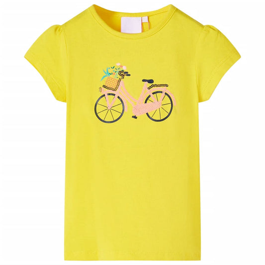 Kids' T-shirt Yellow 92