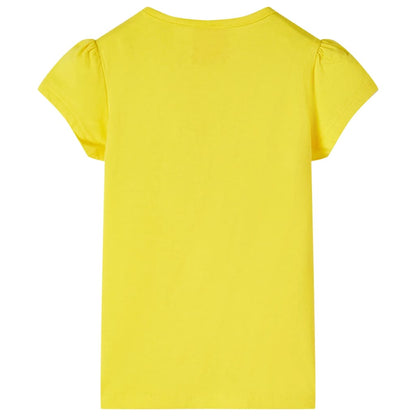 Kids' T-shirt Yellow 92