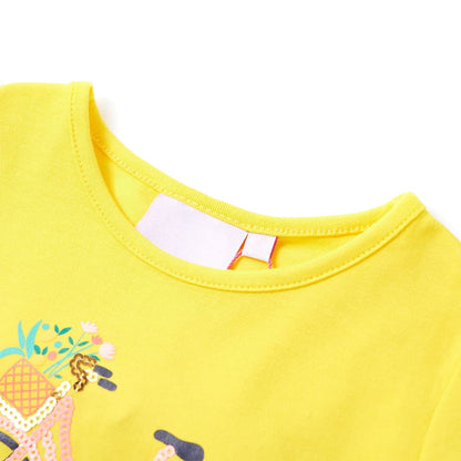 Kids' T-shirt Yellow 92