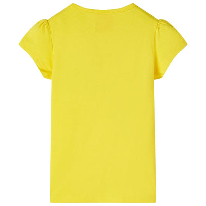 Kids' T-shirt Yellow 104