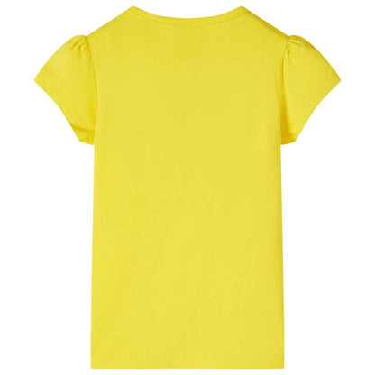 Kids' T-shirt Yellow 116