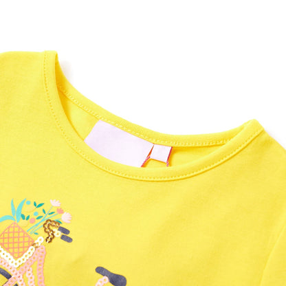 Kids' T-shirt Yellow 116