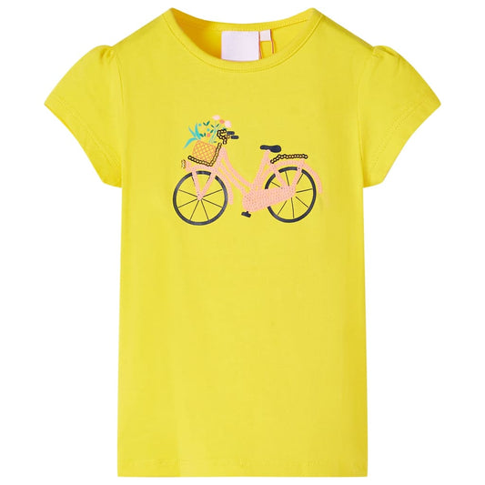 Kids' T-shirt Yellow 128