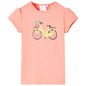 Kids' T-shirt Neon Coral 116