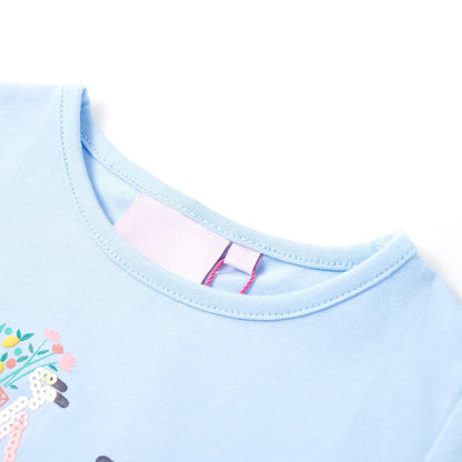 Kids' T-shirt Light Blue 128