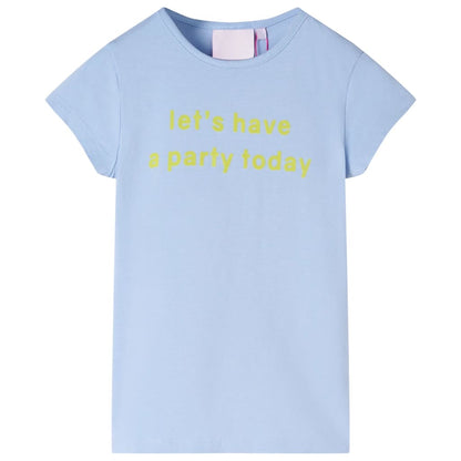 Kids' T-shirt Light Blue 104