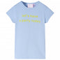 Kids' T-shirt Light Blue 116