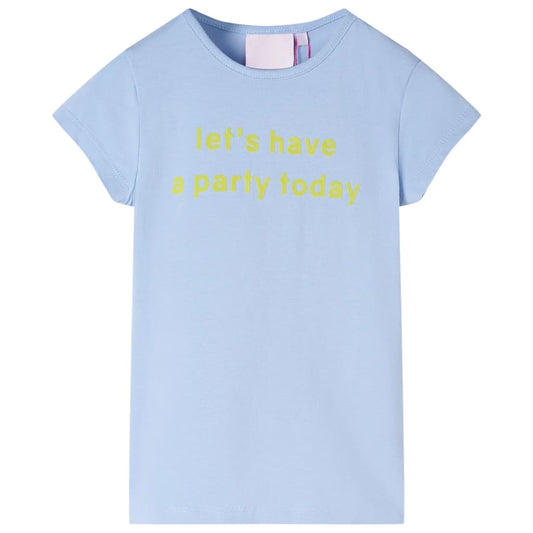 Kids' T-shirt Light Blue 128