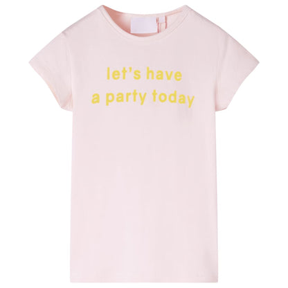 Kids' T-shirt Soft Pink 128