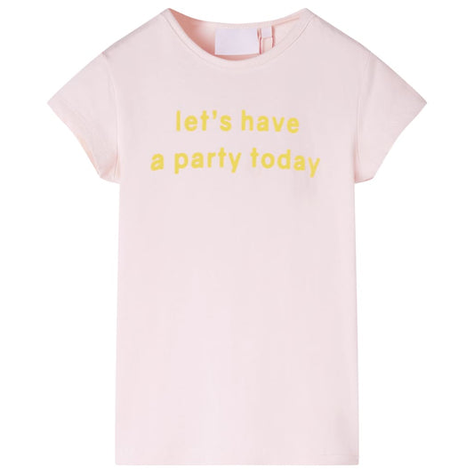 Kids' T-shirt Soft Pink 128