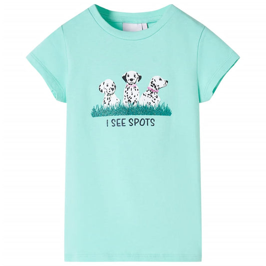 Kids' T-shirt Light Mint 140