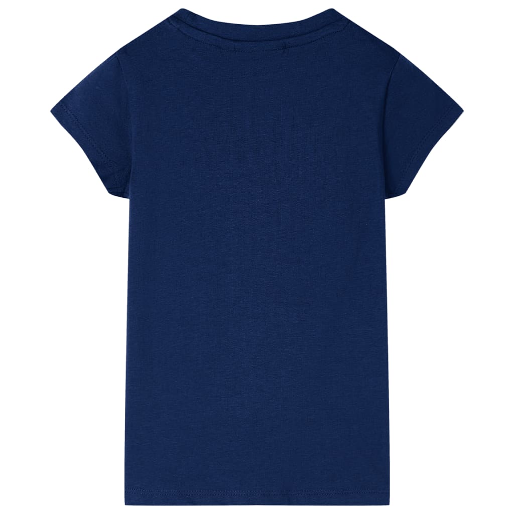 Kids' T-shirt Navy Blue 92