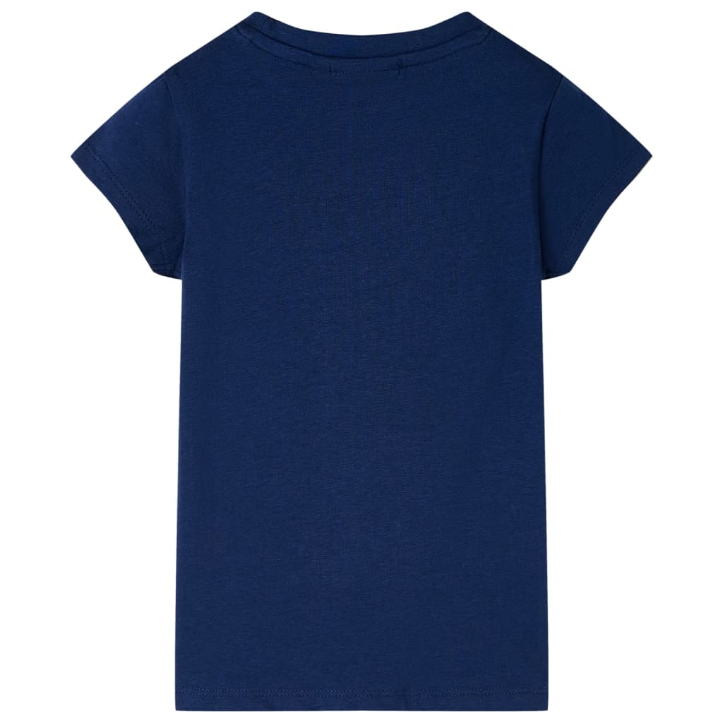 Kids' T-shirt Navy Blue 116