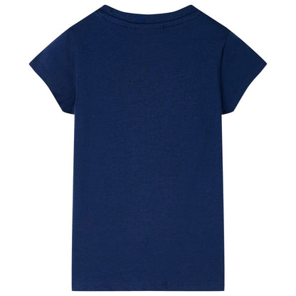 Kids' T-shirt Navy Blue 116