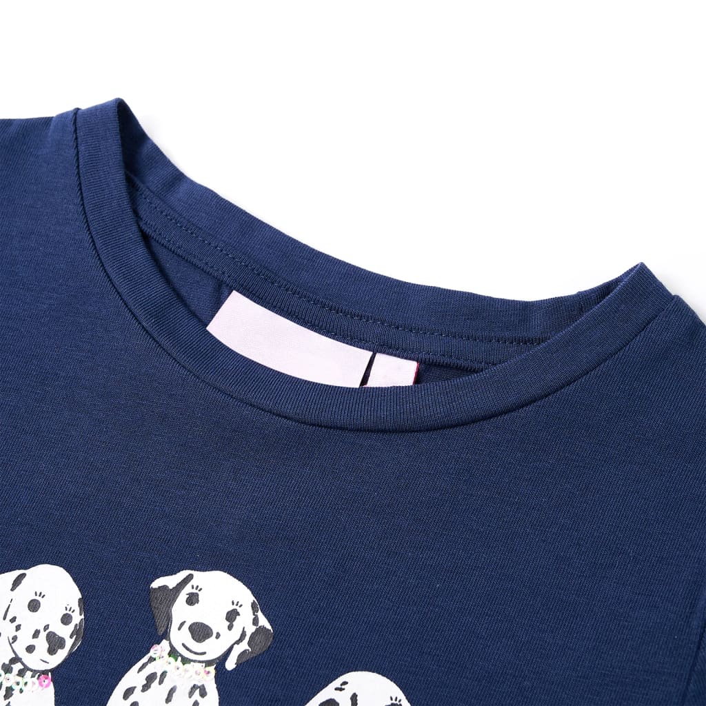 Kids' T-shirt Navy Blue 116