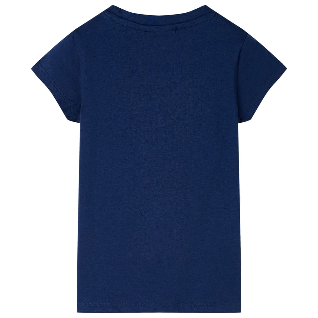 Kids' T-shirt Navy Blue 140