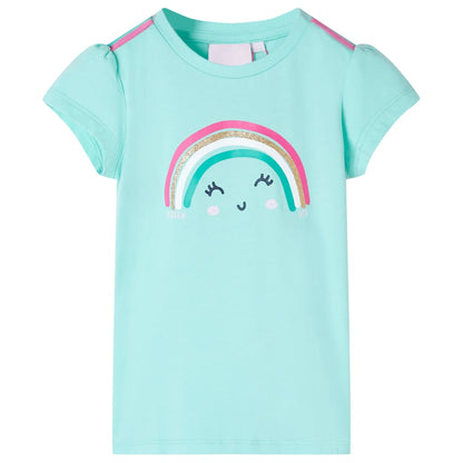 Kids' T-shirt Light Mint 140