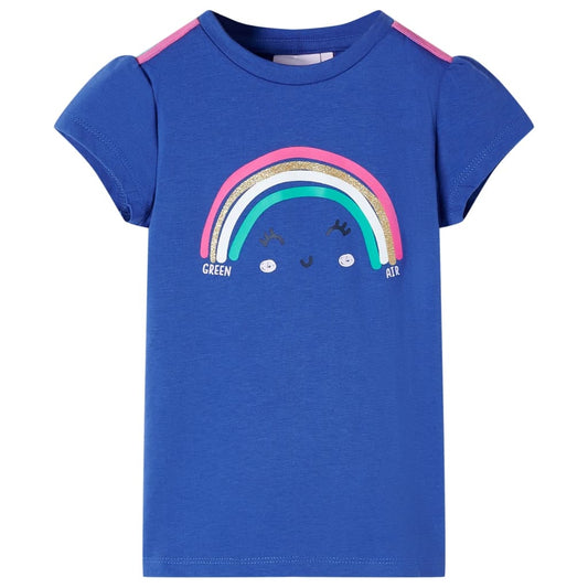 Kids' T-shirt Cobalt Blue 92