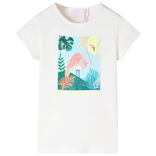 Kids' T-shirt Ecru 104