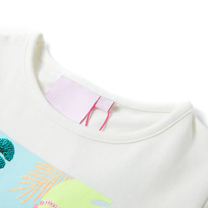 Kids' T-shirt Ecru 116