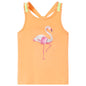 Kids' Tank Top Bright Orange 92