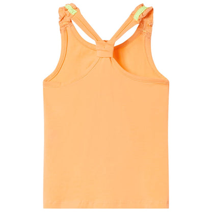 Kids' Tank Top Bright Orange 92