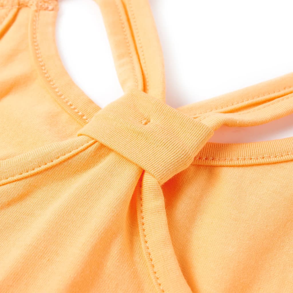 Kids' Tank Top Bright Orange 116