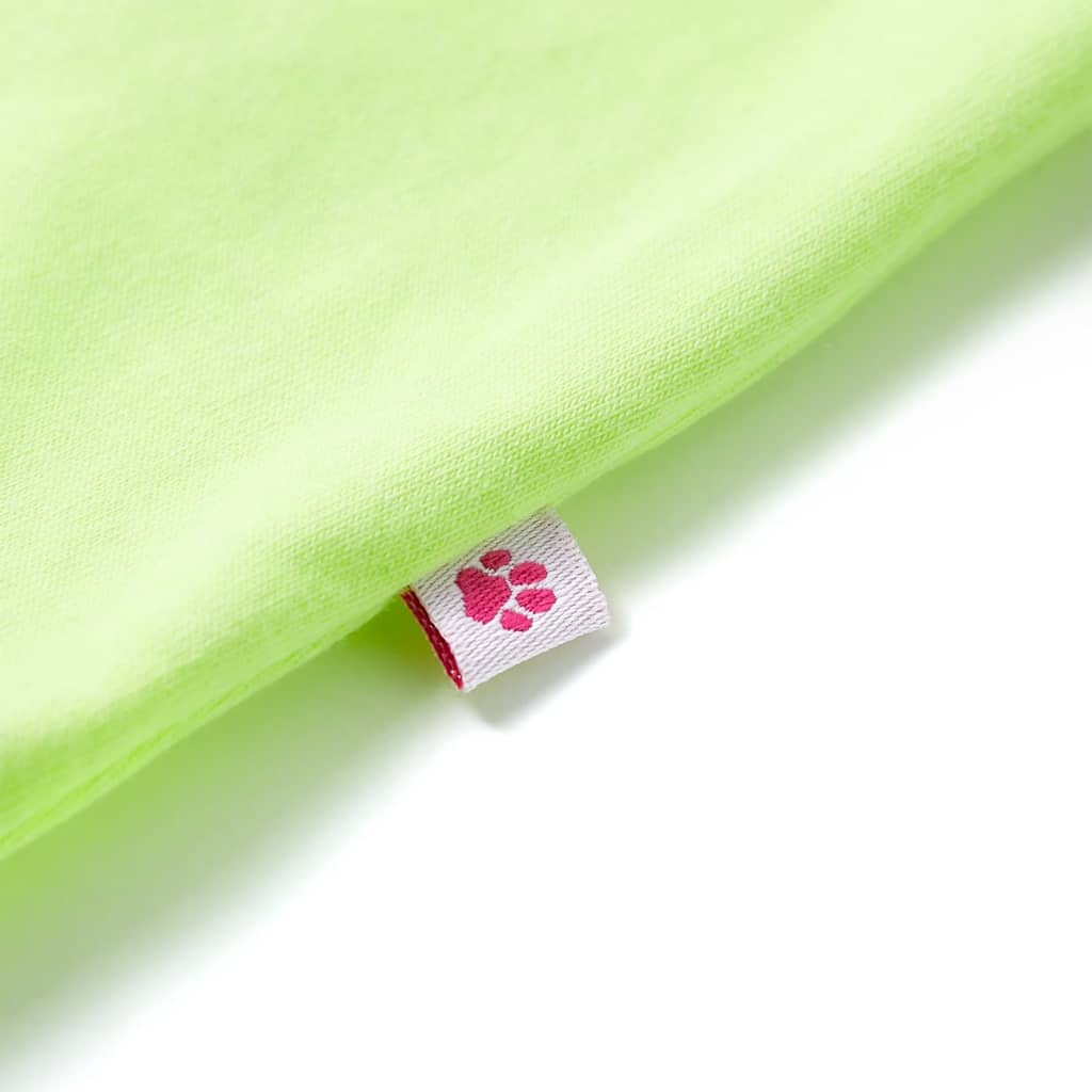 Kids' T-shirt Neon Yellow 128