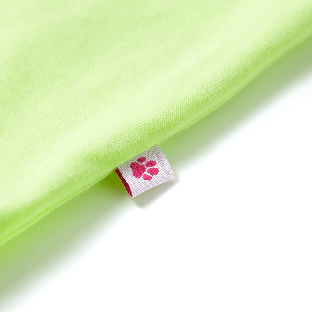 Kids' T-shirt Neon Yellow 140