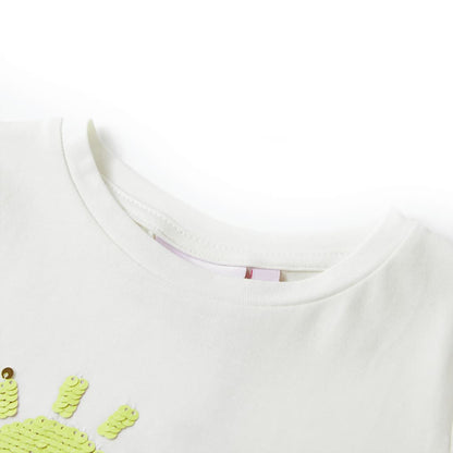 Kids' T-shirt Ecru 116