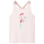 Kids' Tank Top Soft Pink 140