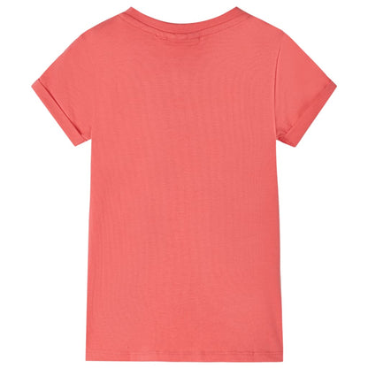 Kids' T-shirt Coral 128