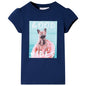 Kids' T-shirt Navy Blue 92