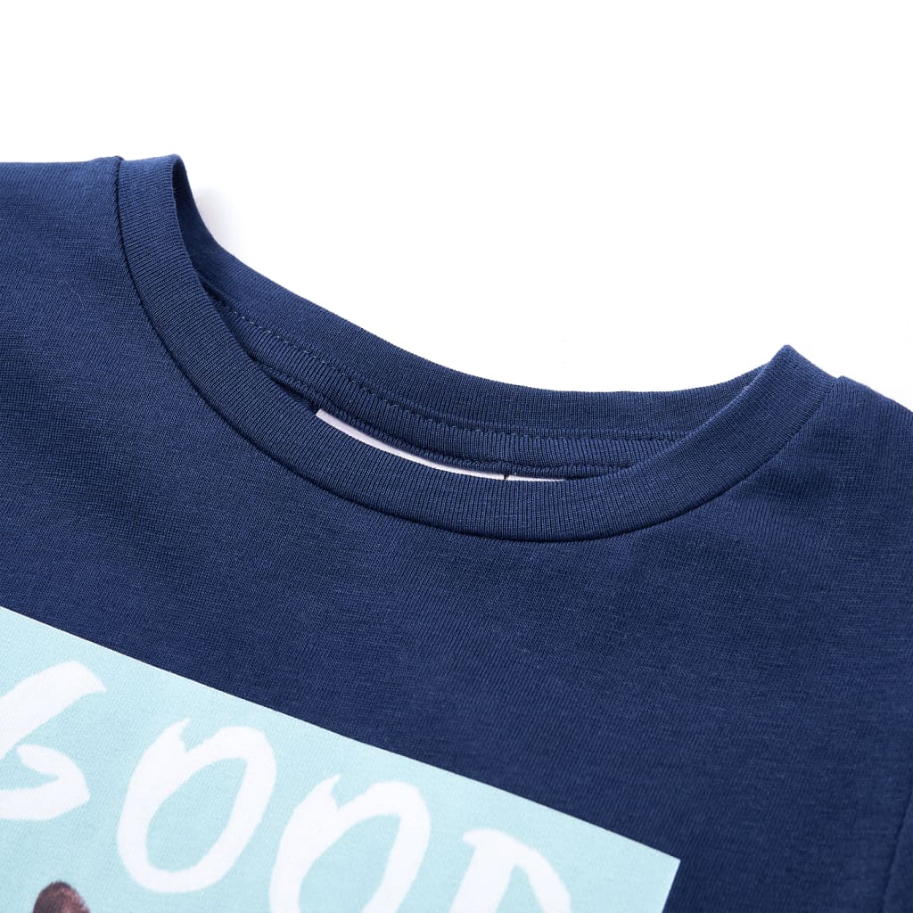 Kids' T-shirt Navy Blue 104