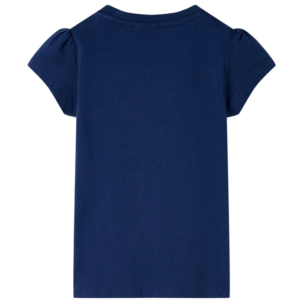 Kids' T-shirt Navy Blue 116