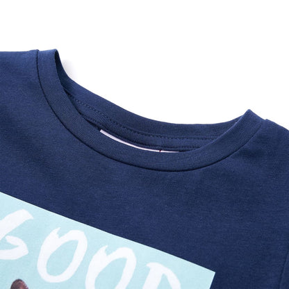 Kids' T-shirt Navy Blue 116