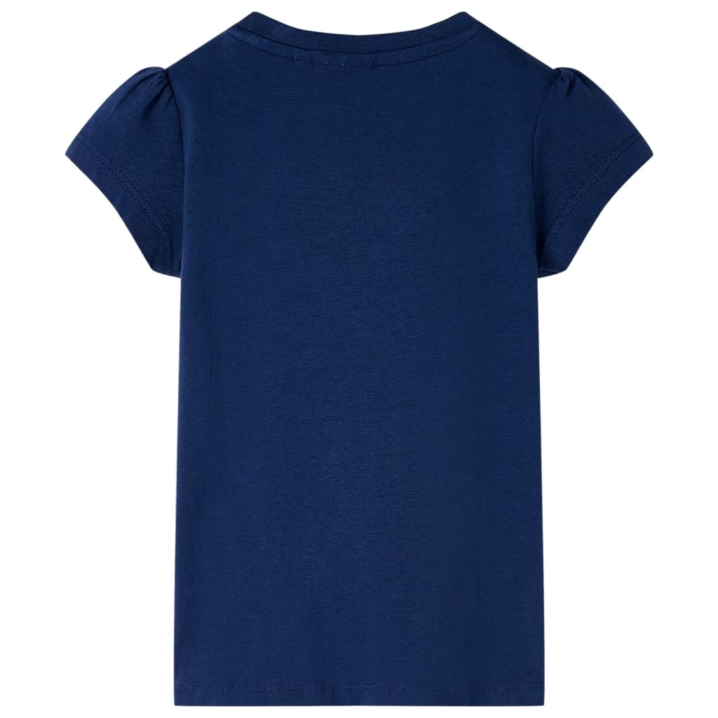 Kids' T-shirt Navy Blue 140