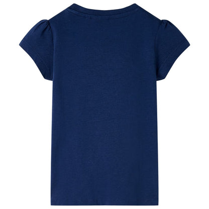 Kids' T-shirt Navy Blue 140