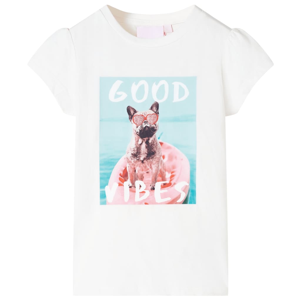 Kids' T-shirt Ecru 92