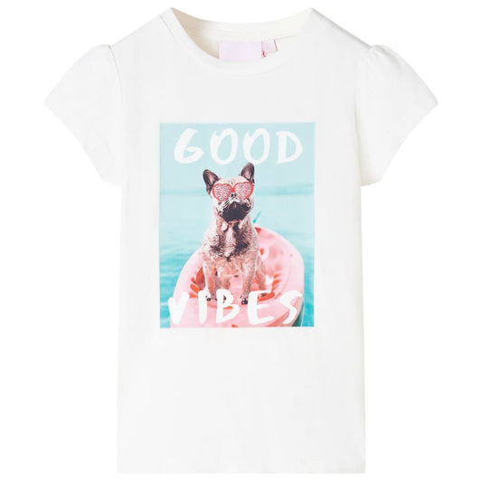 Kids' T-shirt Ecru 104