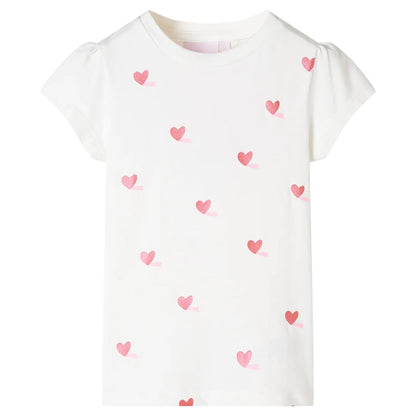 Kids' T-shirt Ecru 116