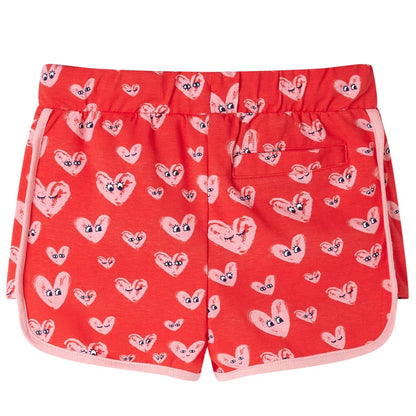 Kids' Shorts with Drawstring Red 92