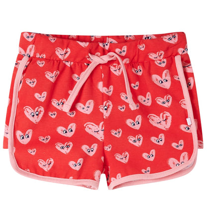 Kids' Shorts with Drawstring Red 104