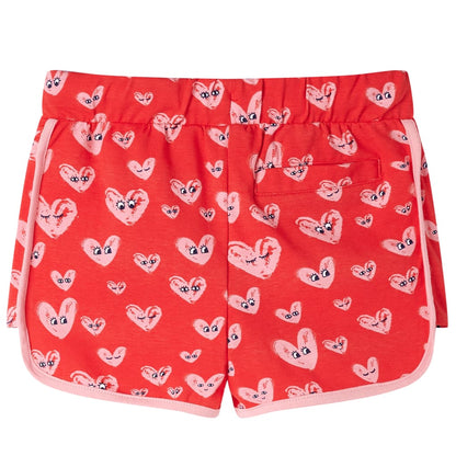 Kids' Shorts with Drawstring Red 104