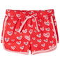 Kids' Shorts with Drawstring Red 128